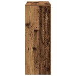 vidaXL Buffet Bois ancien 181.5 x 37 x 100 cm Bois d'ingénierie