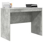 vidaXL Bureau Gris béton 100 x 50 x 76 cm