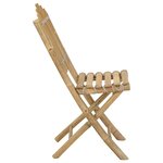 vidaXL Chaise de jardin 4 Pièces Naturel Bambou