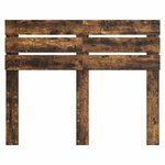 vidaXL Tête de lit Chêne fumé 135 cm Bois d'ingénierie