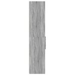vidaXL Buffet haut sonoma gris 45x42 5x185 cm bois d'ingénierie