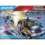 Playmobil - 70575 - police camion de bandits et policier