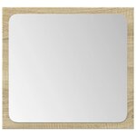 vidaXL Ensemble de meubles de salle de bain 3 Pièces chêne sonoma