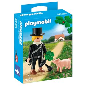 PLAYMOBIL 9296 - Ramoneur avec trèfle à quatre feuilles