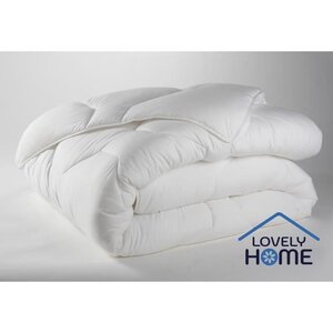 Couette tempérée blanche anti-acariens 240 x 260 cm