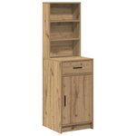 vidaXL Haut Armoire avec tiroir Chêne artisanal 40 x 40 5 x 135 cm