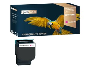 Qualitoner x1 toner c540h1mg magenta compatible pour lexmark
