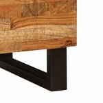 vidaXL Armoire de lit Marron 50 x 33 x 62 cm Bois de mangue massif