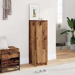 vidaXL Armoire à chaussures vieux bois 29 5x35x100 5cm bois ingénierie