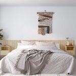 vidaXL Tête de lit avec armoires Chêne sonoma Bois d'ingénierie