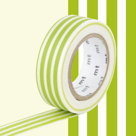 Masking Tape MT Lignes kiwi