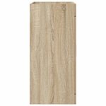 vidaXL Meuble sous lavabo de salle de bain Chêne Sonoma