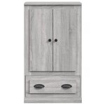 vidaXL Buffet haut sonoma gris 60x35 5x103 5 cm bois d'ingénierie