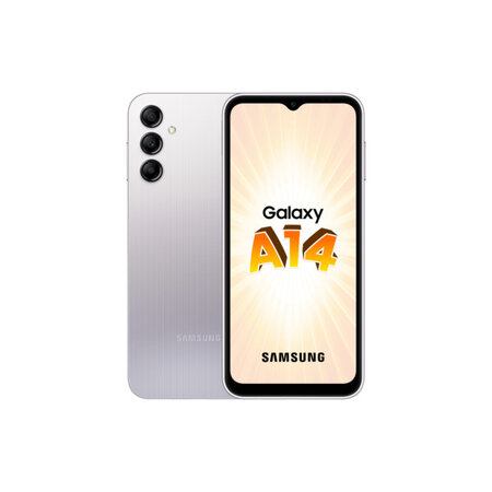 Samsung galaxy a14 4g dual sim - argent - 64 go - parfait état