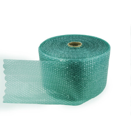 1 rouleau de film bulle d'air recycle largeur 25 cm x longueur 50 mètres - gamme air'roll green de la marque enveloppebulle