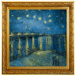 Pièce de monnaie en Argent 1 Dollar g 31.1 (1 oz) Millésime 2023 170th Anniversary Vincent van Gogh STARRY NIGHT OVER THE RHONE