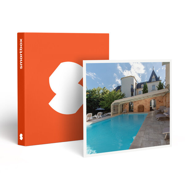 SMARTBOX - Coffret Cadeau 3 jours avec accès à l'espace bien-être et demi-bouteille de champagne en hôtel 4* à Sarlat - Séjour