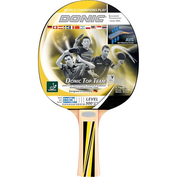 MTS Sportartikel 725051 - Raquette de tennis de table avec manche anatomique