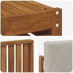 vidaXL Ensemble de canapés d'extérieur 8 Pièces Gris Naturel et Clair