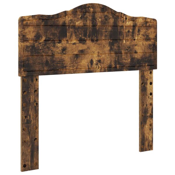 vidaXL Tête de lit Chêne fumé 75 cm Bois d'ingénierie