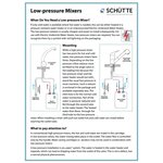 SCHÜTTE Mitigeur d'évier avec spray extractible ULTRA chrome