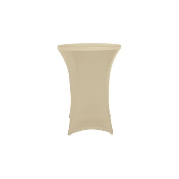 Perel nappe de table de cocktail champagne