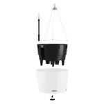 LECHUZA Jardinière suspendue NIDO Cottage 35 ALL-IN-ONE blanc