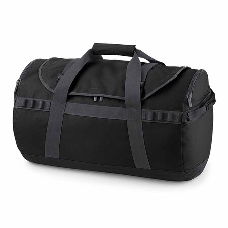 Grand sac de voyage - 68 l - qd525 - noir - transformable sac à dos