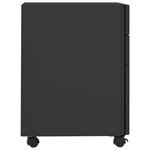 vidaXL Classeur mobile Anthracite 30x45x59 cm Acier