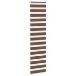 vidaXL Store zèbre marron 60x230 cm largeur du tissu 55 9 cm polyester