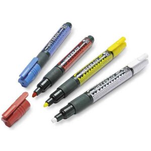 Marqueur craie wet earase smw26  étui de 4  assorti pentel