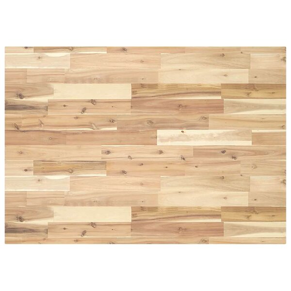 vidaXL Dessus de table rectangulaire 120x70x4 cm bois massif d'acacia