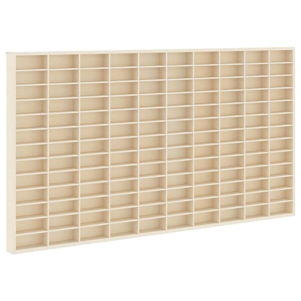 vidaXL Vitrine Murale Montage mural Beige 98 x 4 5 x 55 cm