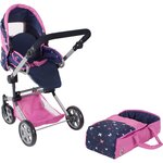 Bayer Chic 2000 587-33 - Poussette de poupée combinée JARA Papillon