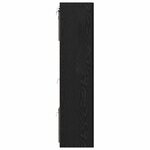 vidaXL Ensemble meuble TV 8 Pièces Chêne Noir 181 x 30 x 120 cm