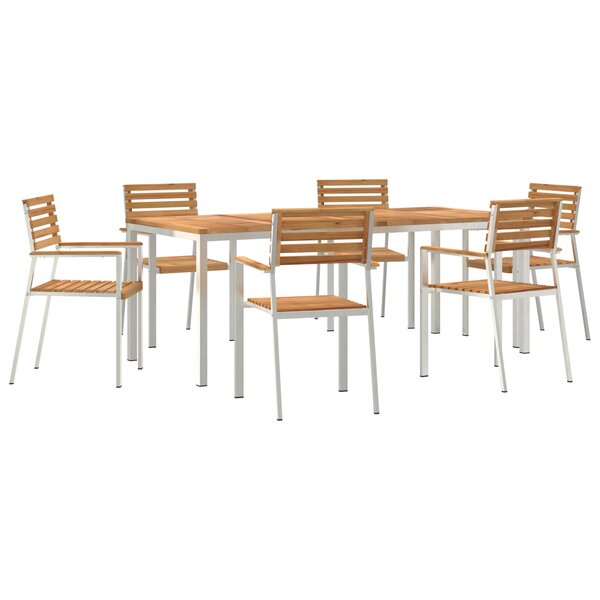 vidaXL Ensemble de jardin 7 Pièces