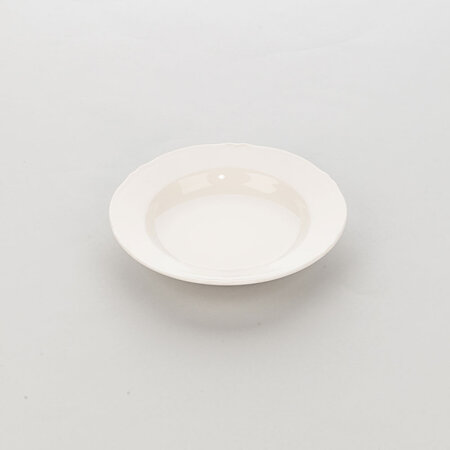 Assiette creuse porcelaine décorée taranto ø 235 mm - lot de 6 - stalgast - porcelaine x42mm