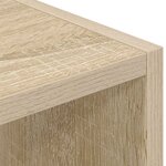 vidaXL Buffet Chêne Sonoma 90 x 30 x 90 cm