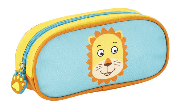 Trousse scolaire maternelle en nylon résistante - LION
