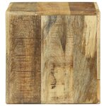 vidaXL Unité TV 36x36x30 cm en bois massif de manguier