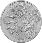 Monnaie GOLDEN EAGLE 1/2 Oz Argent Malta 2026 (PRÉCOMMANDE)