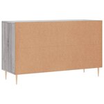 vidaXL Buffet sonoma gris 100x36x60 cm bois d'ingénierie