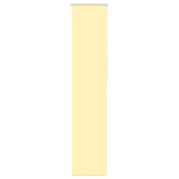 vidaXL Store enrouleur occultant jaune largeur du tissu 55 7 cm