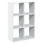 vidaXL Étagère séparatrice de pièce blanc 69 5x29x103 5 cm