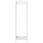 vidaXL Support de Plante 2 pièces Blanc 30 x 30 x 100 cm