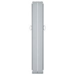 vidaXL Auvent latéral rétractable Marron 120 x 1000 cm