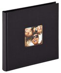 Album photo FUN 18x18cm 30 pages noires WALTHER