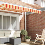 vidaXL Bande de auvent Multicolore 2.3 x 0.2 m Toile