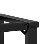 vidaXL Pieds de table basse cadre en O 90x30x43 cm fonte