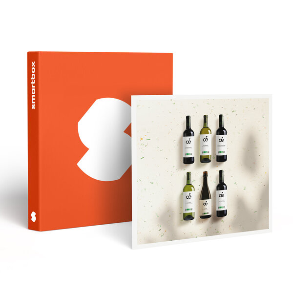 SMARTBOX - Coffret Cadeau Coffret de 6 bouteilles de vin bio livrées à domicile -  Gastronomie